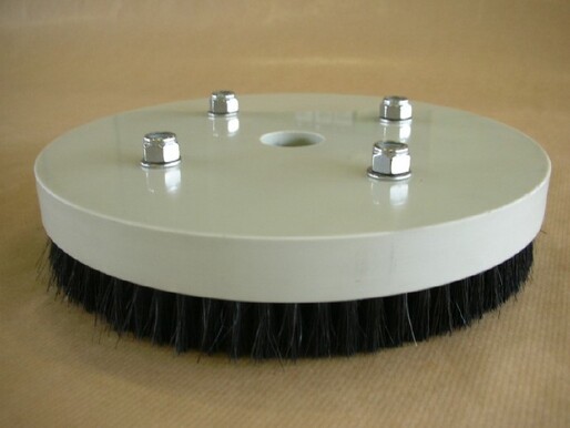 NATURAL HAIR BRUSH DISC FOR ALTO PLATES <(>&<)> KAPTON 500MTB Diameter 210 mm NATURAL HAIR BRUSH DISC FOR ALTO PLATES <(>&<)> KAPTON 500MTB Diameter 210 mm
