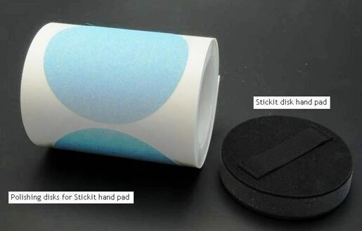 STIKIT DISC HAND PAD Diam.: 125 mm Colour black Sales packaging: 10 pieces STIKIT DISC HAND PAD Diam.: 125 mm Colour black Sales packaging: 10 pieces